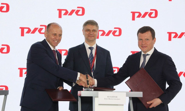 Russian Railways sign joint agreement to develop hydrogen fuel cell locomotives