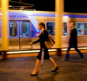 澳大利亚的铁路乘客