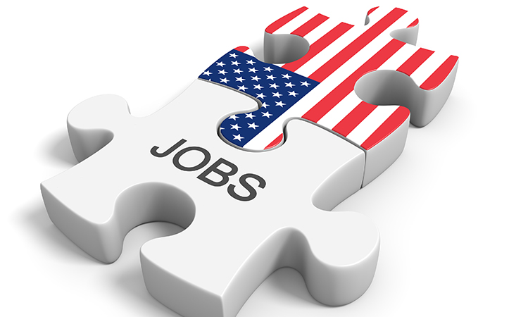 美国就业市场和就业机会的概念