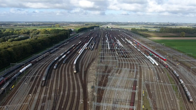 最大的铁路运费在荷兰自动化