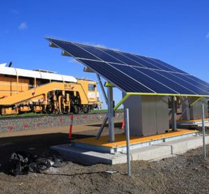 solar power signalling units