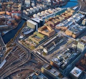 改造完成后的斯德哥尔摩车站的视觉效果