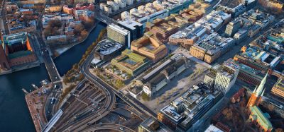 斯德哥尔摩车站竣工后的景象