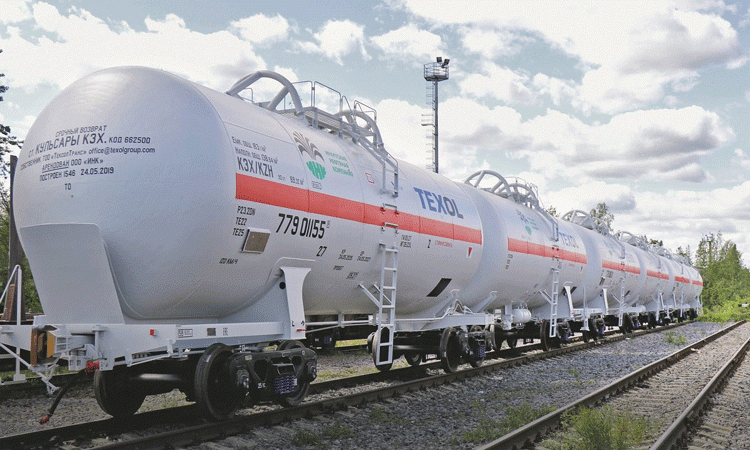 TEXOL集团获得用于运输液化石油气的铰接式坦克机车车辆