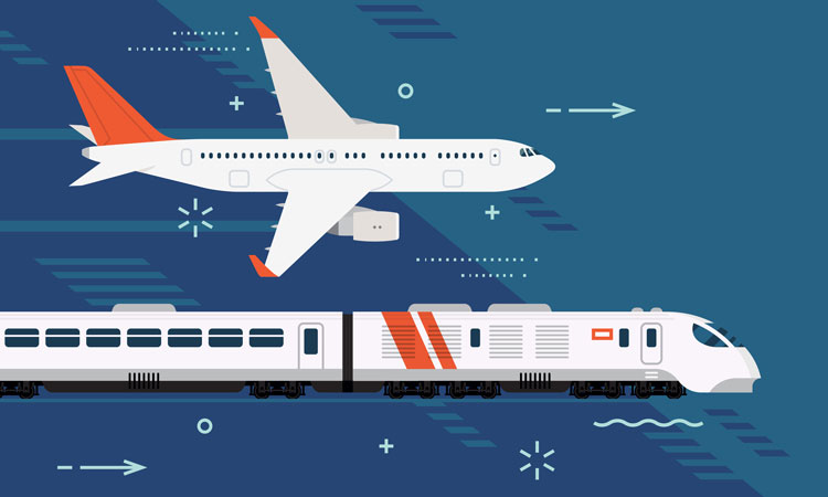 火车vs飞机，铁路是更有吸引力的选择吗?