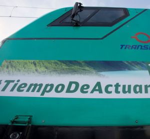 将在transesa Logistics机车上展示#TimetoAct口号