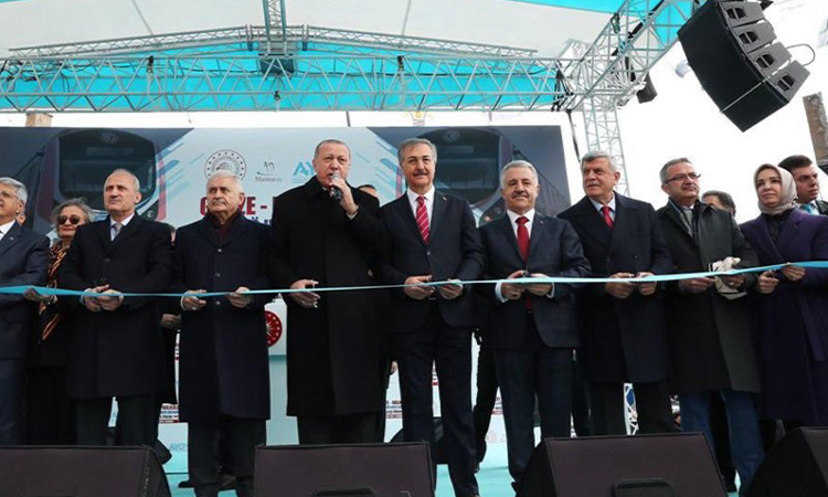 土耳其Gebze-Halkalı之间的通勤线路正式开通